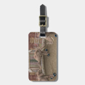 Funny Circus Elephants Bagagelabel (Voorkant verticaal)