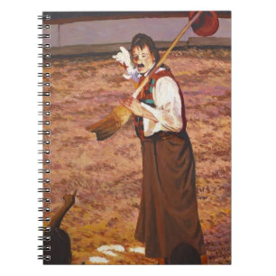 Funny Circus Flora Clown Delights Kinderen Notitieboek