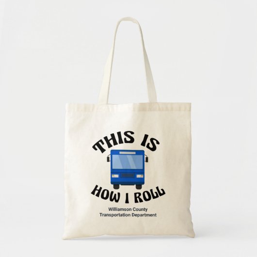 Funny City Bus Driver Dit is hoe ik me kan aanpass Tote Bag (Voorkant)