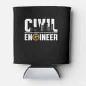 Funny Civil Engineer Civil Engineering student Blikjeskoeler (Voorkant)