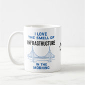 Funny Civil Engineering Bridge Engineer Koffiemok (Links)