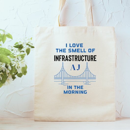 Funny Civil Engineering Bridge Engineer Tote Bag