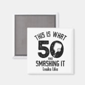 Funny Ckleball 50th Birthday 50 Years Old Love Ckl Magneet (Voorkant / Achterkant)