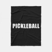 Funny Ckleball, I Like Ckleball  Fleece Deken (Voorkant)