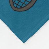 Funny Ckleball Where Tennis Players Go To Die Fleece Deken (Hoek)