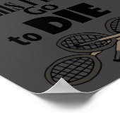 Funny Ckleball Where Tennis Players Go To Die  Poster (Hoek)