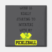 Funny Ckleball Work Quote Ckleball Lover Office Jo Magneet (Voorkant)