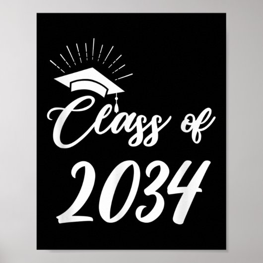 Funny Cl Of 20 Grow With You 2021 2022 Graduation  Poster (Voorkant)