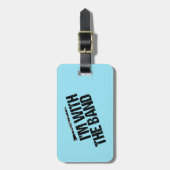 Funny Clarinet Custom Band Bagagelabel (Voorkant verticaal)