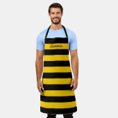 Funny Classic Bumble Bee Stripes Striped Pattern Schort (Gedragen)