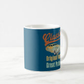 Funny Classic Car Birthday Design for Car Lovers Koffiemok (Voorkant rechts)