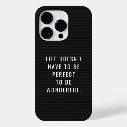 Funny Classic Letter Board Quote — Life Case-Mate iPhone Case (Achterkant)