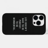 Funny Classic Letter Board Quote — Life Case-Mate iPhone Case (Achterkant (horizontaal))