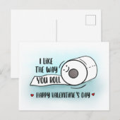 Funny Classroom Valentijnse Toilet Paper Briefkaart (Voorkant / Achterkant)