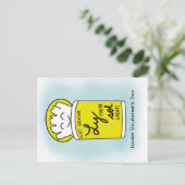 Funny Classroom Valentijnse  verspillen Quarantine Briefkaart (Staand voorkant)