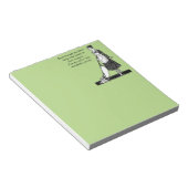 Funny Clean House - Aanpassen Notitieblok (Schuin)