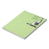 Funny Clean House - Aanpassen Notitieblok (Linkerzijde)