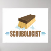 Funny Cleaning Poster (Voorkant)