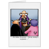 Funny Clergy Appreciation Weekend Card (Voorkant)