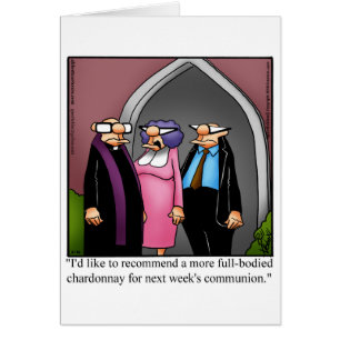 Funny Clergy Appreciation Weekend Card