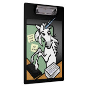 FUNNY CLERICAL UNICORN CLIPBOARD KLEMBORD (Rechts)