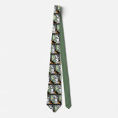 FUNNY CLERICAL UNICORN PATTERN STROPDAS (Voorkant)