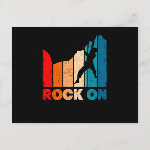 Funny climate  climate bergklimmer Rock Briefkaart