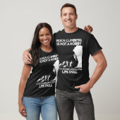 Funny climate Zombie Escape Rock cliber T-shirt (Unisex)