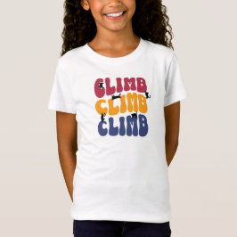 Funny Climb Cats Vintage Color Edition T-shirt