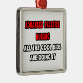 Funny Clinical RN Specialist Shirten en geschenken Metalen Ornament (Rechts)