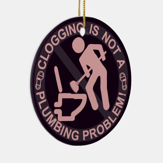 Funny Clogger Clogging Keramisch Ornament (Rechts)