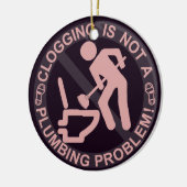 Funny Clogger Clogging Keramisch Ornament (Links)