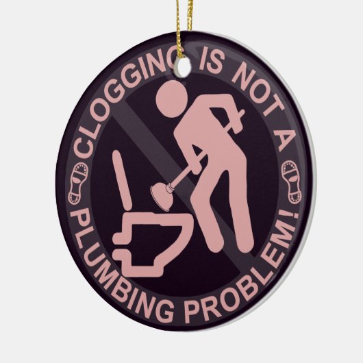 Funny Clogger Clogging Keramisch Ornament (Links)