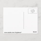 Funny Clogger Footstep Cartoon Briefkaart (Achterkant)