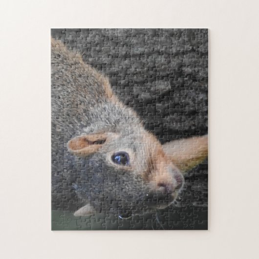 Funny Close Squirrel Face Foto Legpuzzel (Verticaal)