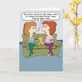 Funny Closer of Liquor Store Birthday Kaart (Gele Bloem)