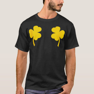 Funny Clover Plaid  Shamrocks St Patricks D T-shirt