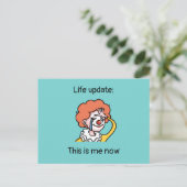 Funny Clown Briefkaart - Quarantine Briefkaart Fri (Staand voorkant)
