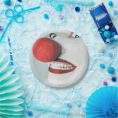 Funny Clown Face Birthday Papieren Bordje (Feest)