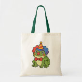 Funny Clown Frog Sticker Tote Bag (Voorkant)