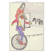 Funny Clown Romance Quirky Love Drawing Art Humor (Voorkant)
