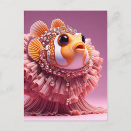 Funny ClownFish Mode Briefkaart