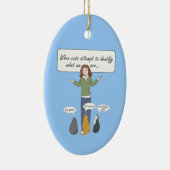 Funny Clueless Katten Ornament (Rechts)
