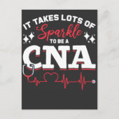 Funny CNA Nurse Certified Nursing Assistant Briefkaart (Voorkant)