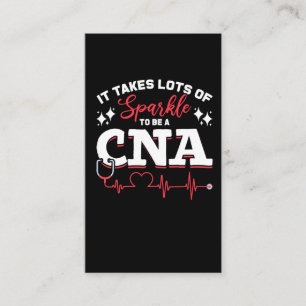 Funny CNA Nurse Certified Nursing Assistant Visitekaartje