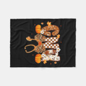 Funny Cna Nurse Coquette Bow Stethoscope Fall Girl Fleece Deken (Voorkant (Horizontaal))