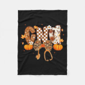 Funny Cna Nurse Coquette Bow Stethoscope Fall Girl Fleece Deken (Voorkant)