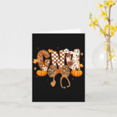 Funny Cna Nurse Coquette Bow Stethoscope Fall Girl Kaart (Gele Bloem)