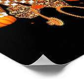 Funny Cna Nurse Coquette Bow Stethoscope Fall Girl Poster (Hoek)