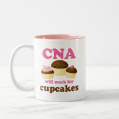 Funny CNA of Certified Nursing Assistant Tweekleurige Koffiemok (Links)